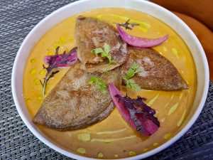 Galettes de blé noir au crabe